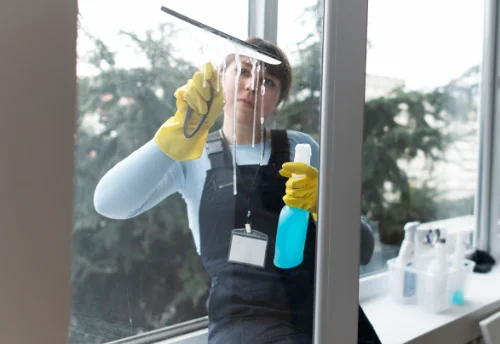 Nettoyage de vitres intérieures et extérieures à Puycornet